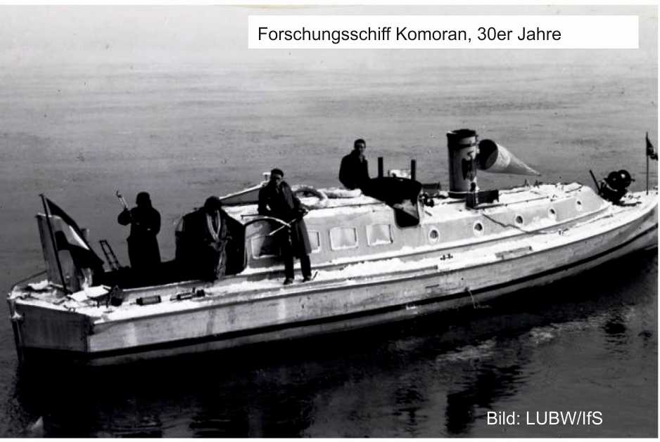Historisches Foto Forschungsschiff Kormoran